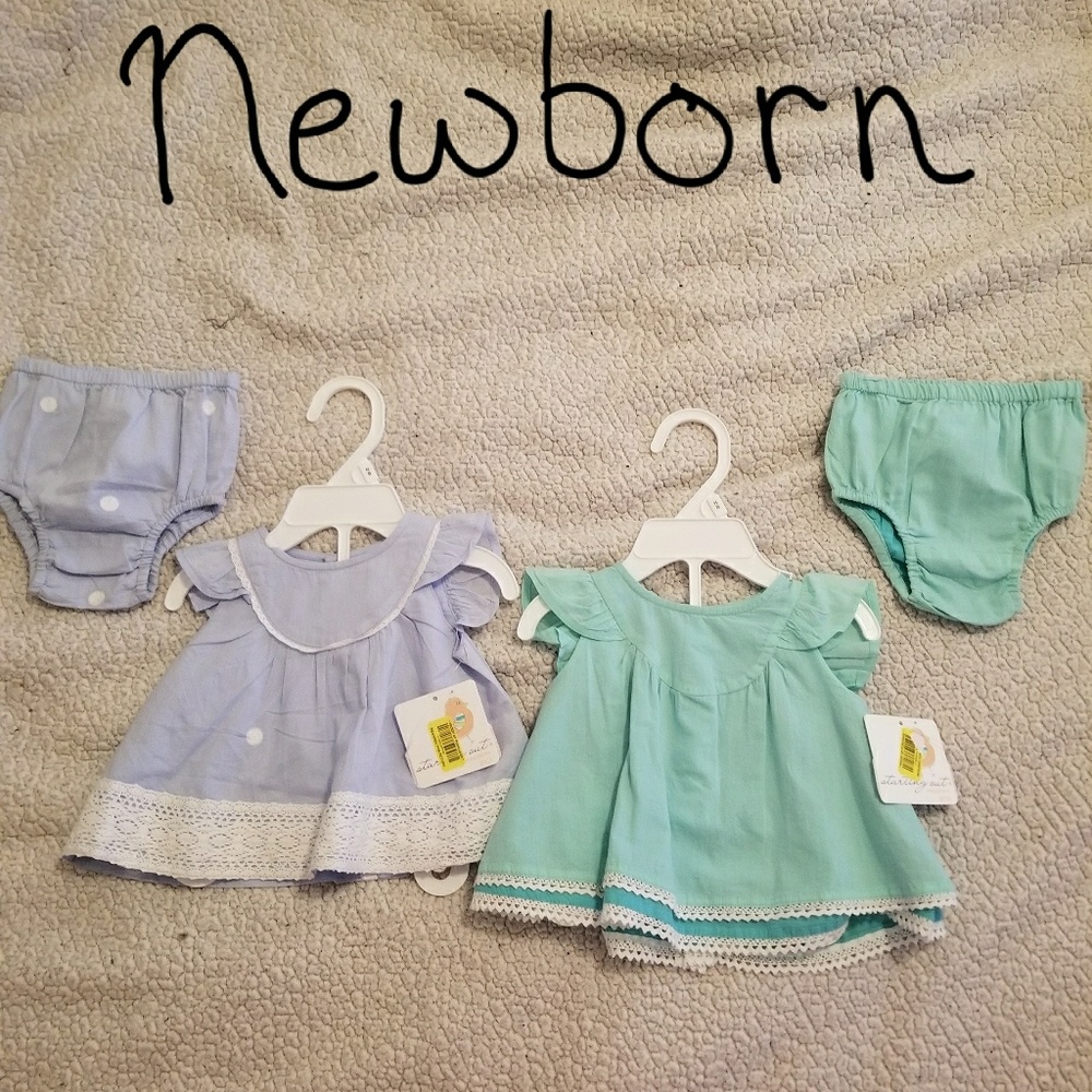 Newborn Baby Girl Summer Sets